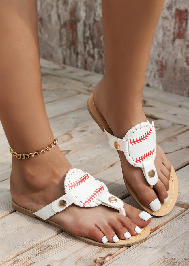 Summer Crayfish Beach Flat Slippers