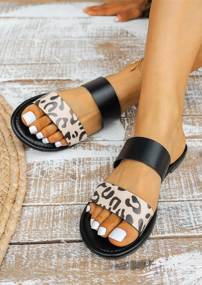 Summer Toe Ring Flat Slippers