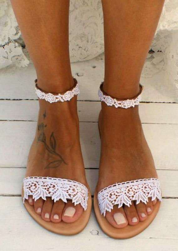 Rhinestone Toe Ring Slip On Slippers
