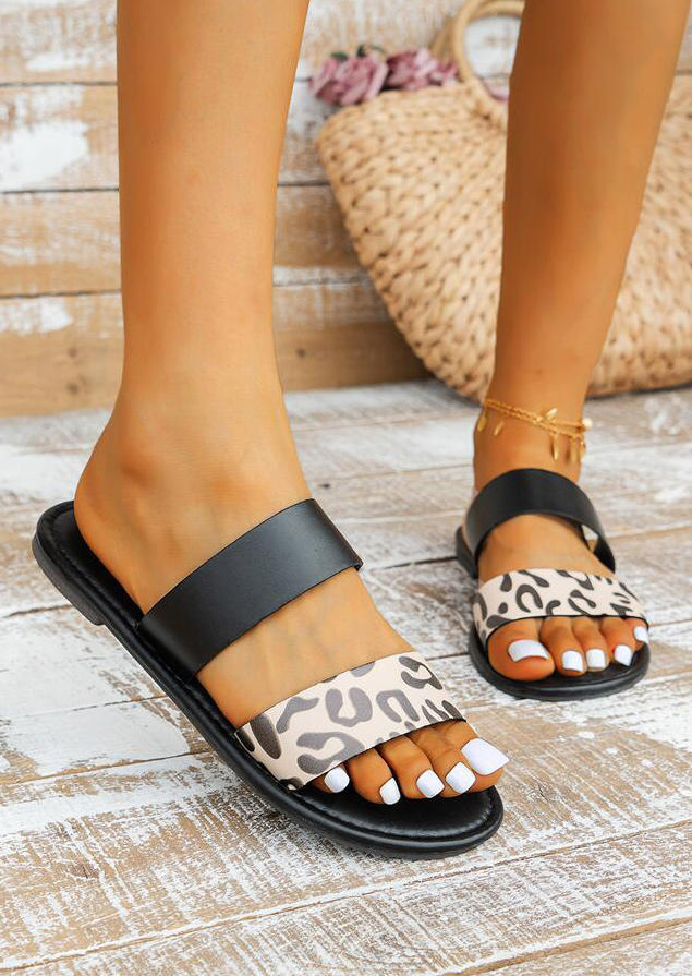 Summer Toe Ring Flat Slippers