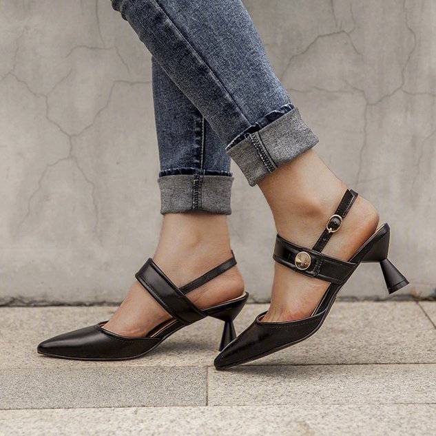 Pi Clue Fall Block Heel Other Shoes