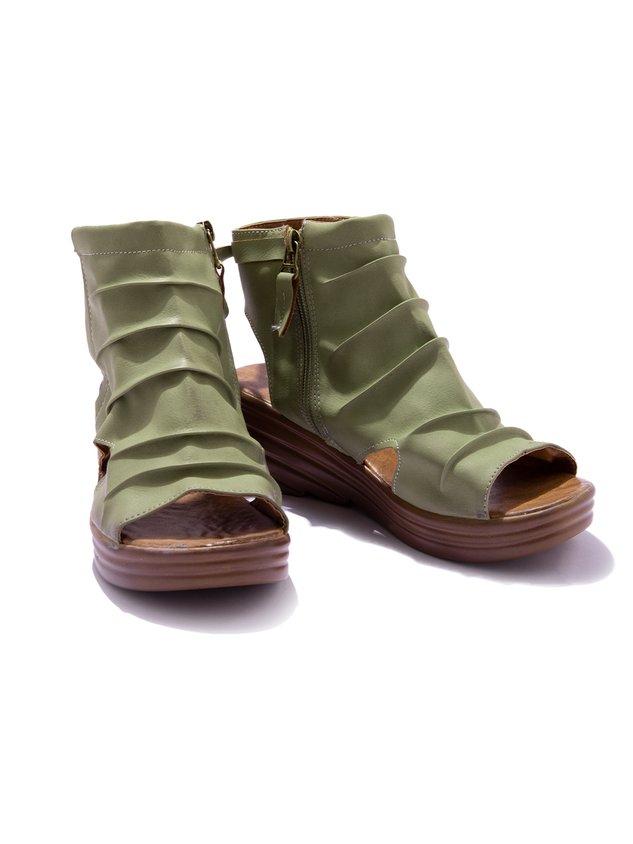 Leather Daily Boots