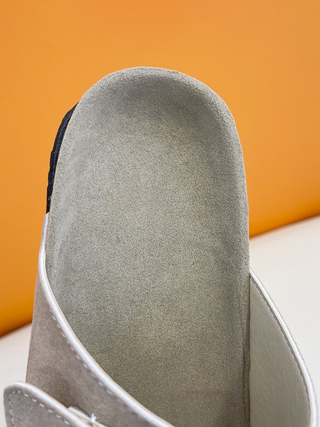 Casual Buckle Slip-On Birkenstock Slippers