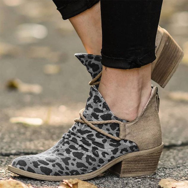 Canvas Fall Boots