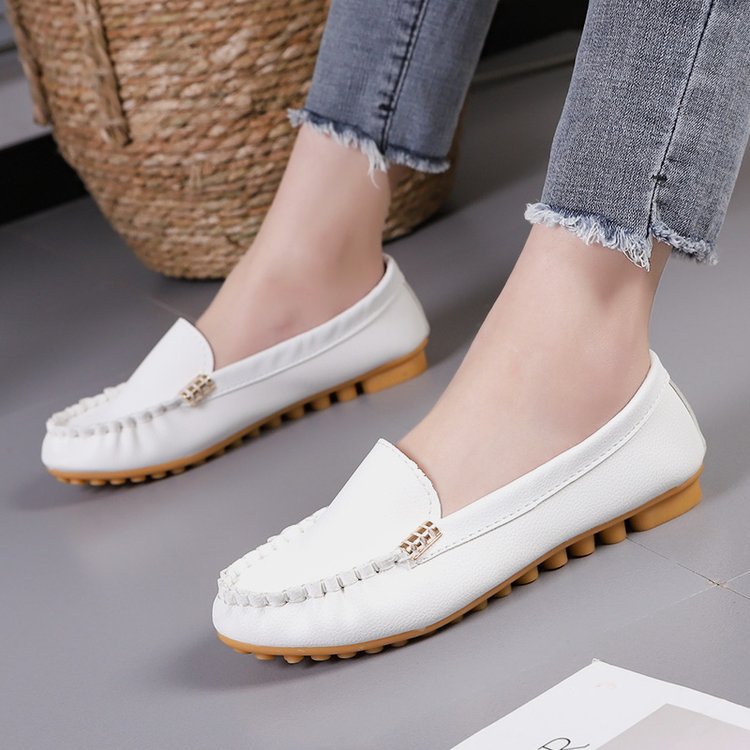Womens Casual Flat Denim Shallow Shoes