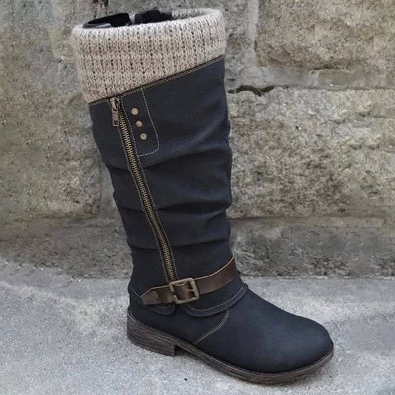 Women's Comfortable Flat Boots