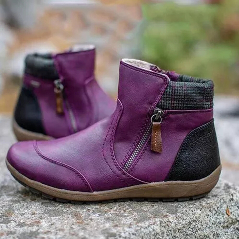 Women's Comfortable Flat Boots