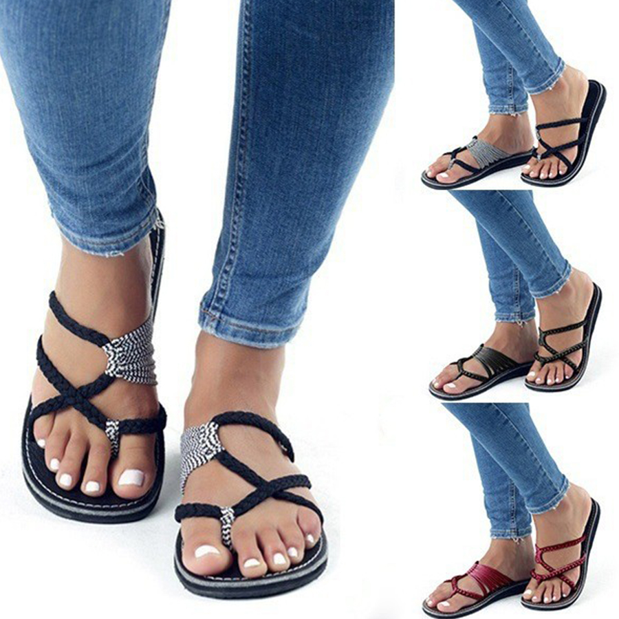 Color Block Plain  Flat  Peep Toe  Casual Slippers