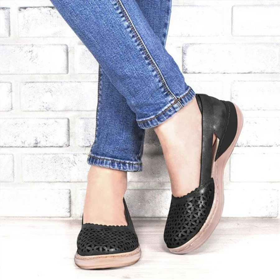 Plain Flat Round Toe Casual Flat & Loafers