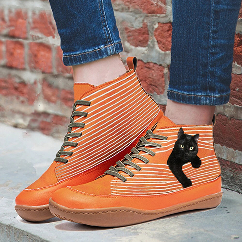 Women's Comfortable Flat Boots