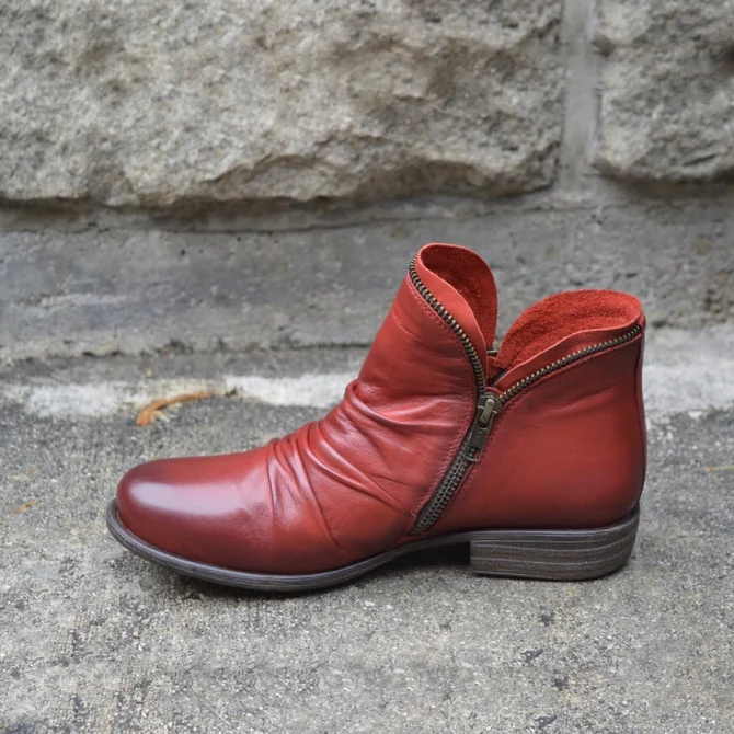 Casual Fashion Low Heel Winter Boots