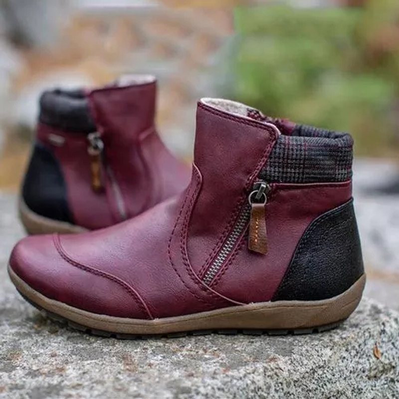 Women's Comfortable Flat Boots