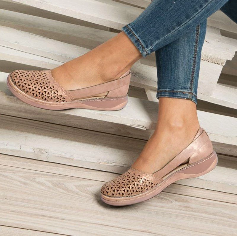 Plain Flat Round Toe Casual Flat & Loafers