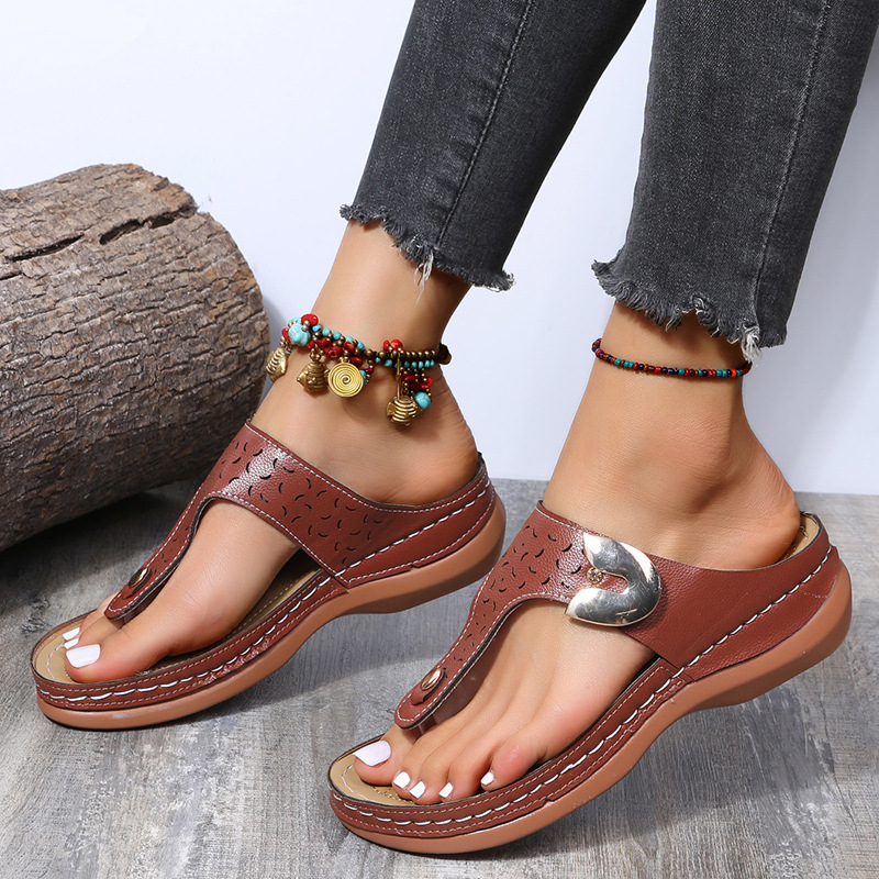 Casual Comfort Platform Flip-flops