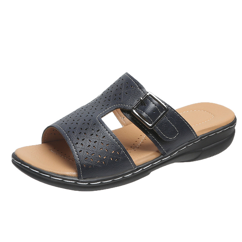 Cutout Platform Sandals