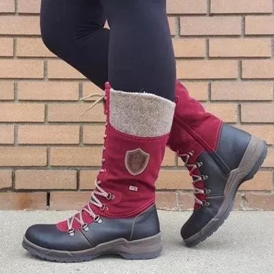Leisure Bottom Stitching Martin Boots