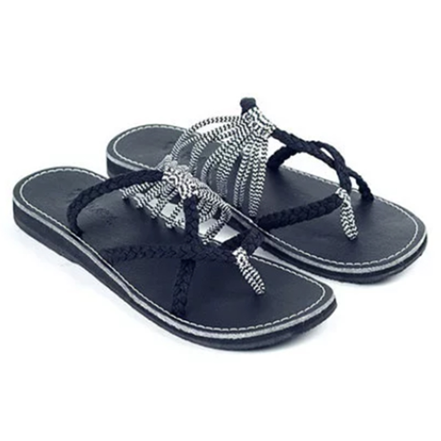 Color Block Plain  Flat  Peep Toe  Casual Slippers