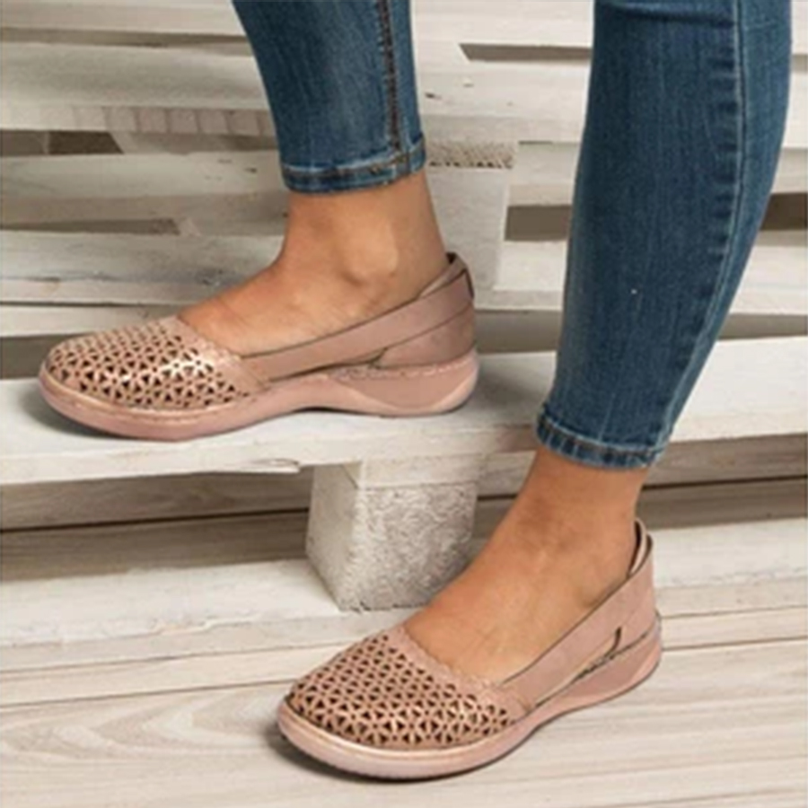 Plain Flat Round Toe Casual Flat & Loafers