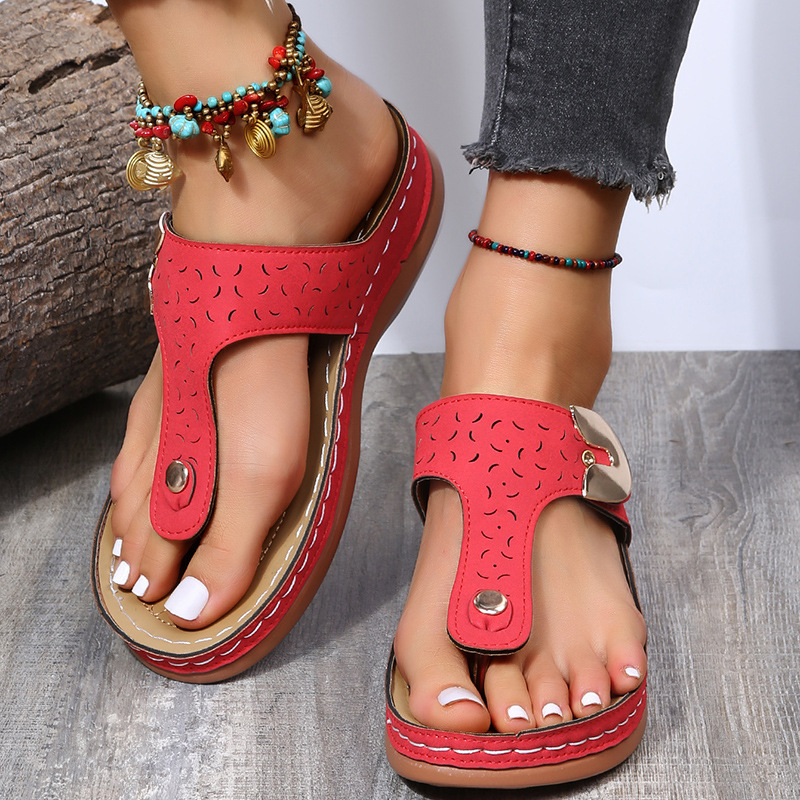 Casual Comfort Platform Flip-flops