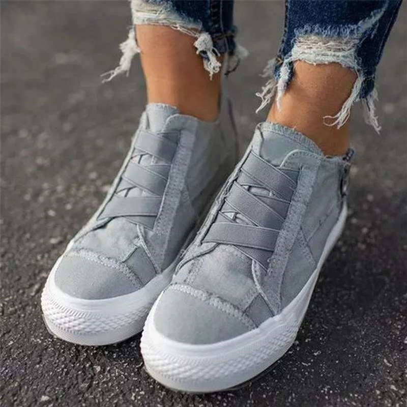 Couples Lace-free Elastic Casual Shoes