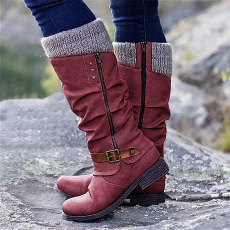 Women's Comfortable Flat Boots