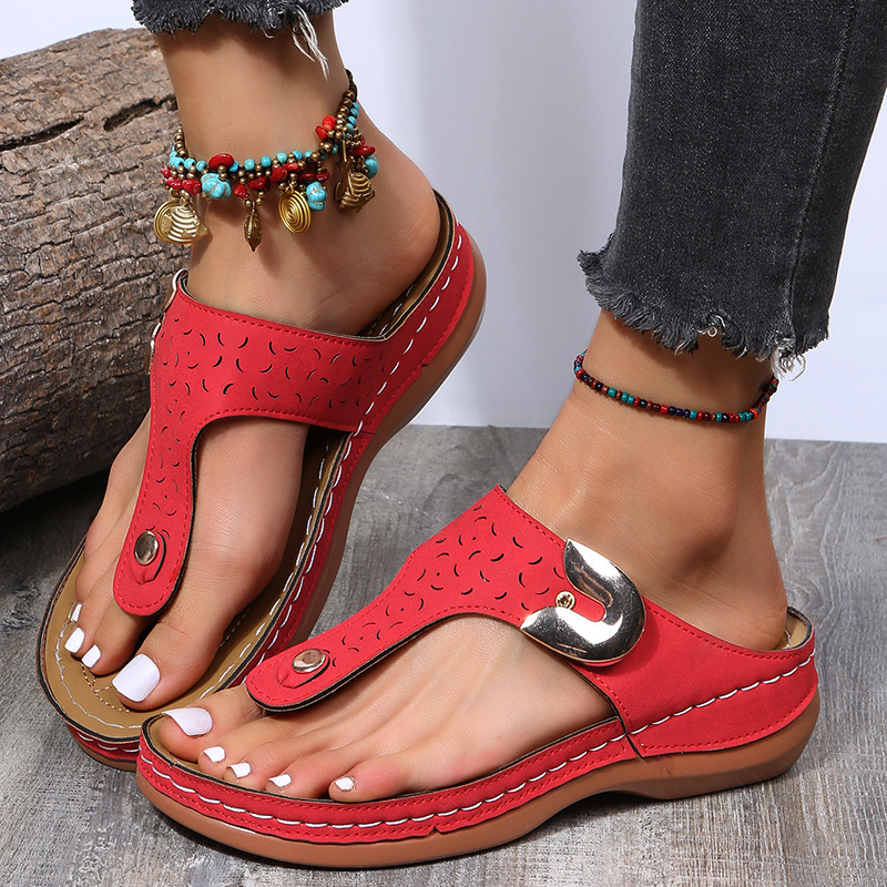 Casual Comfort Platform Flip-flops