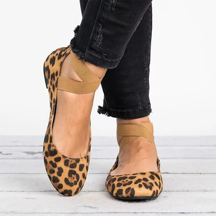 Plain  Flat  Velvet  Ankle Strap  Round Toe  Basic Date Comfort Flats