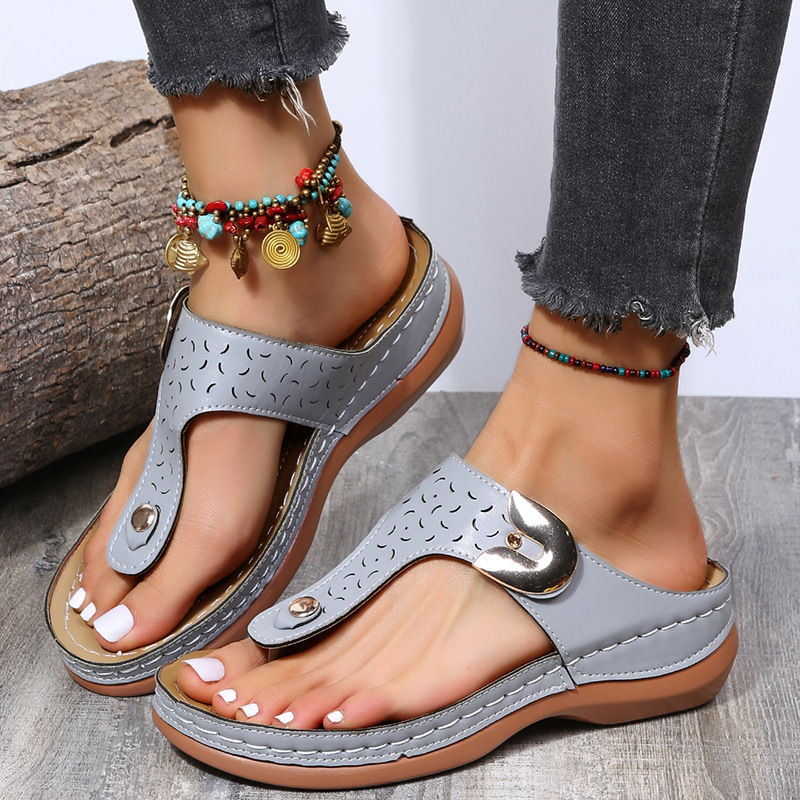 Casual Comfort Platform Flip-flops
