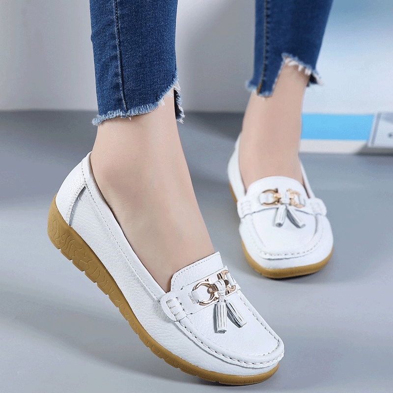 Flat casual women's shoes