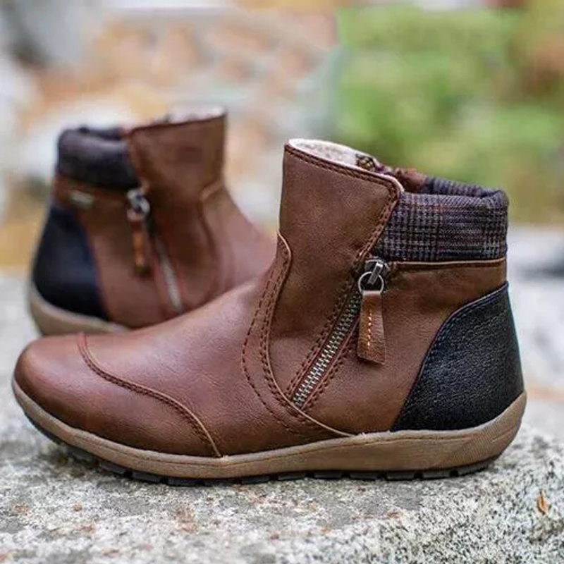 Women's Comfortable Flat Boots