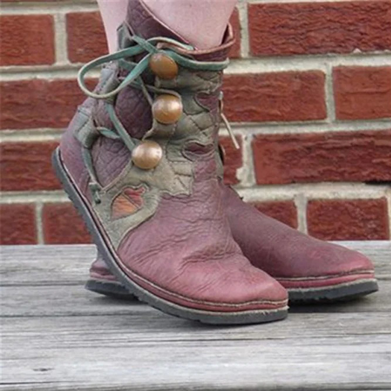 Women's Comfortable Flat Boots