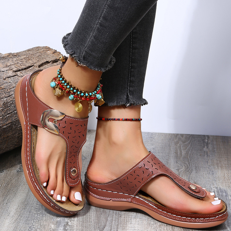 Casual Comfort Platform Flip-flops