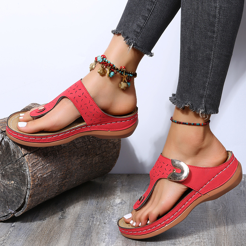 Casual Comfort Platform Flip-flops