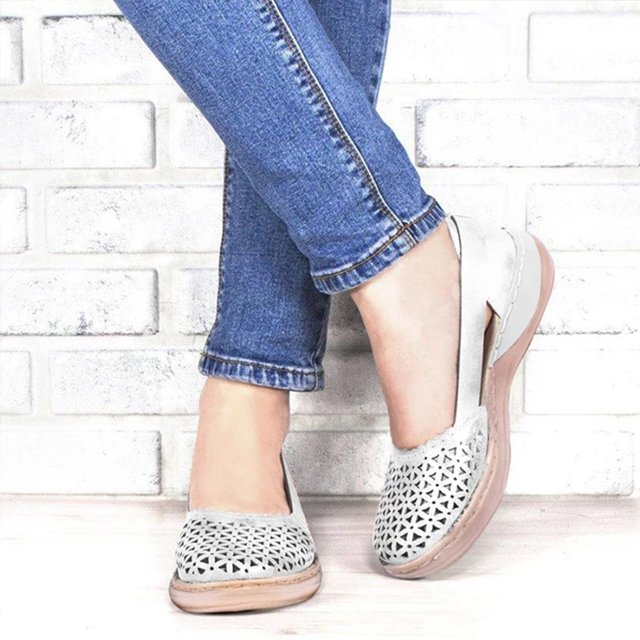 Plain Flat Round Toe Casual Flat & Loafers