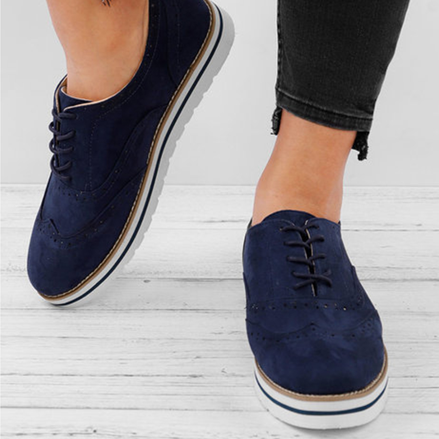 Plain  Flat  Criss Cross  Round Toe  Casual Office Comfort Flats