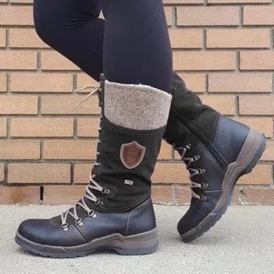 Leisure Bottom Stitching Martin Boots