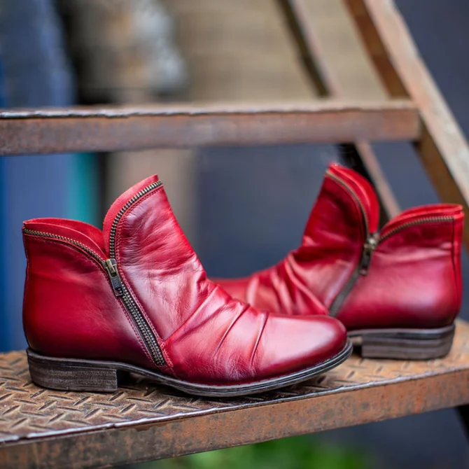 Casual Fashion Low Heel Winter Boots