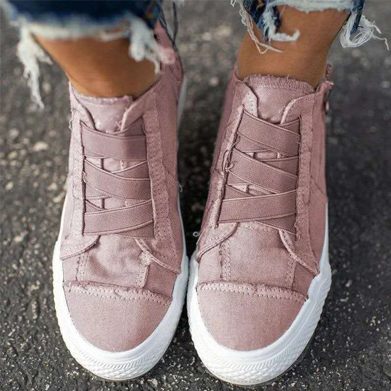 Couples Lace-free Elastic Casual Shoes