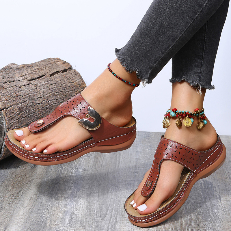 Casual Comfort Platform Flip-flops