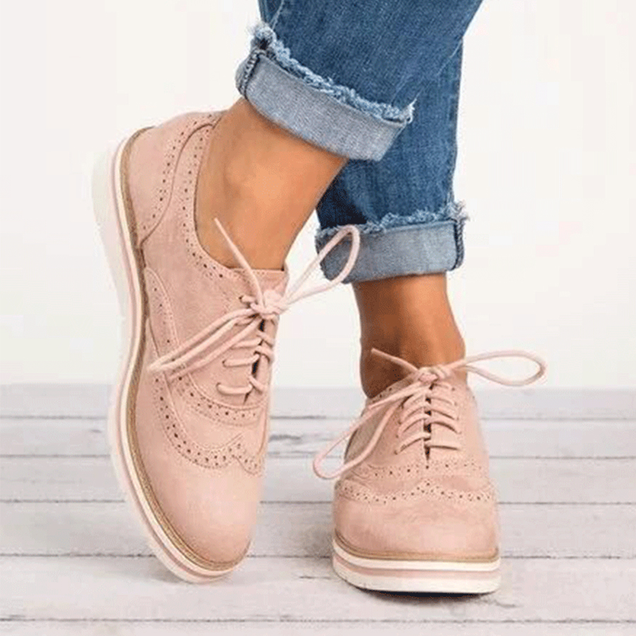 Plain  Flat  Criss Cross  Round Toe  Casual Office Comfort Flats