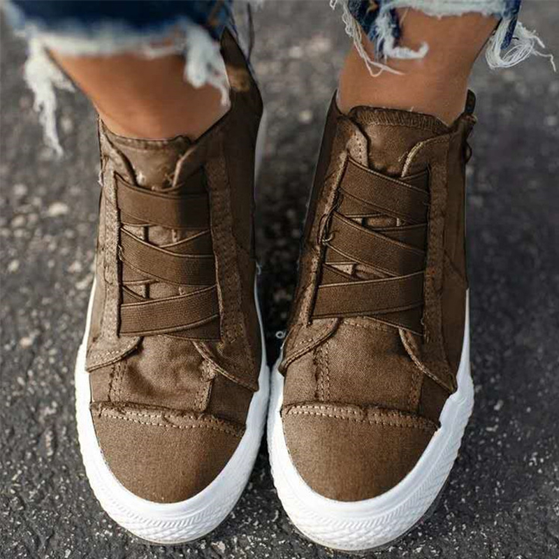 Couples Lace-free Elastic Casual Shoes