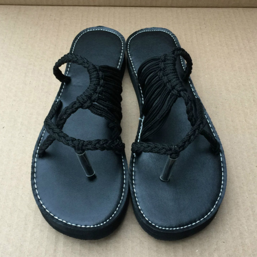 Color Block Plain  Flat  Peep Toe  Casual Slippers