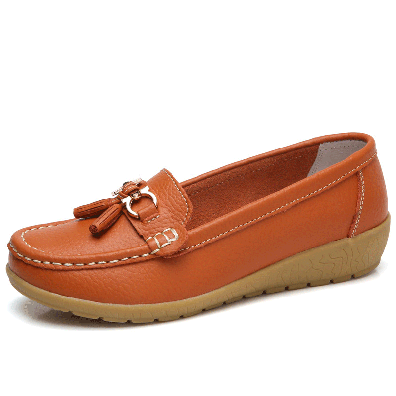 Flat casual women's shoes
