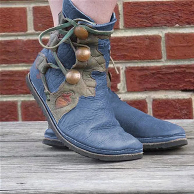 Women's Comfortable Flat Boots