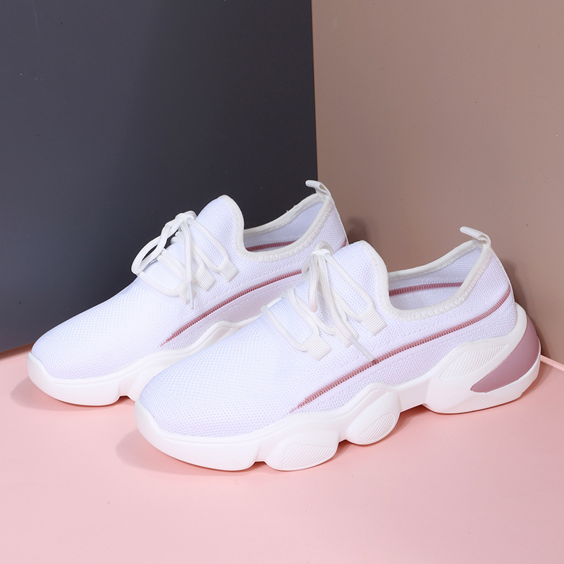 Spring Mesh Platform Casual Sneakers