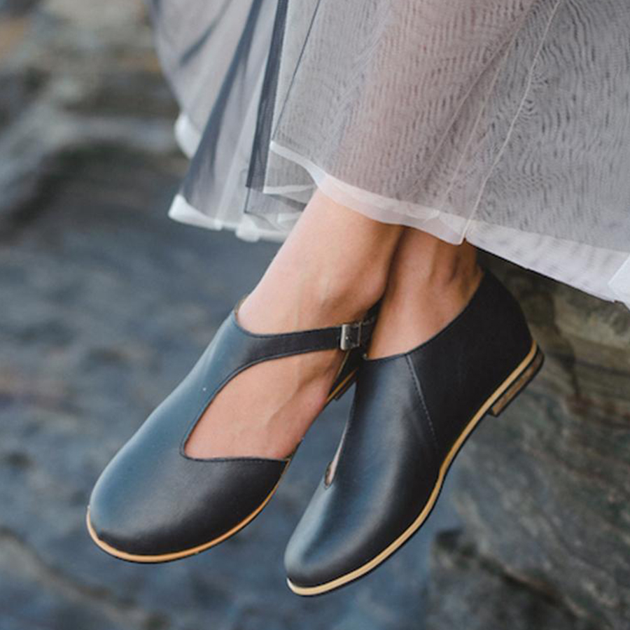 Plain Flat Round Toe Casual Date Travel Flat & Loafers