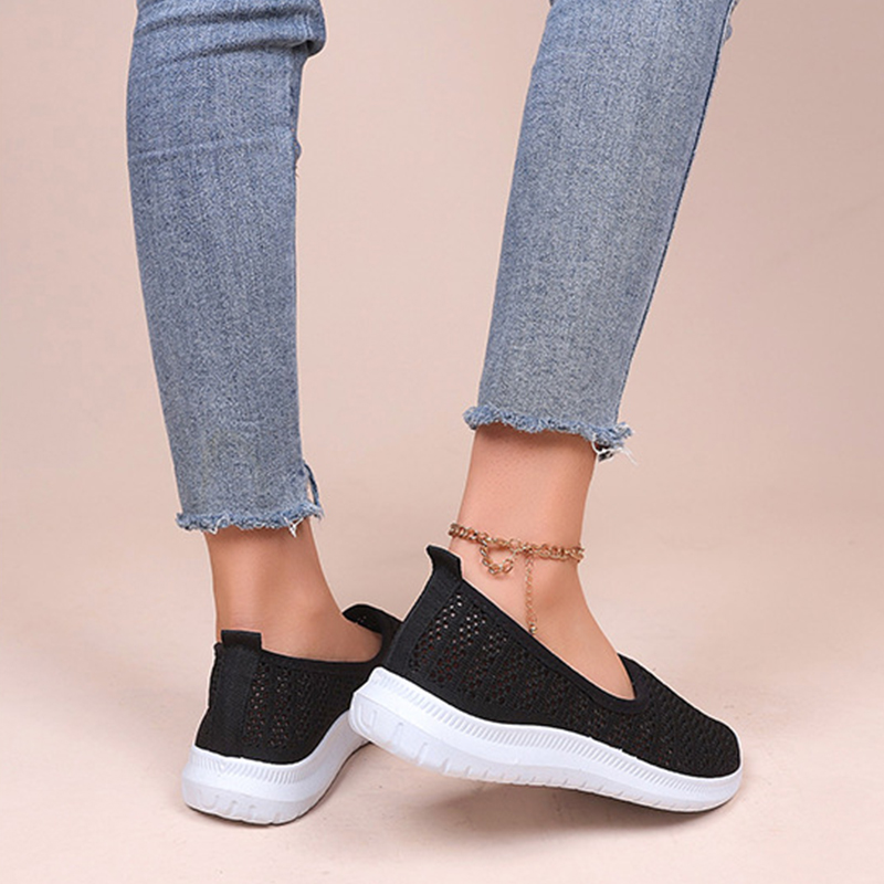 Fashion Woven Hollow Sports Casual Shoes