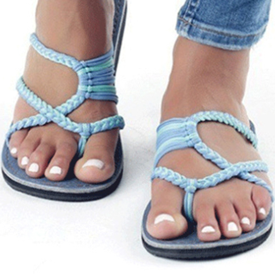 Color Block Plain  Flat  Peep Toe  Casual Slippers
