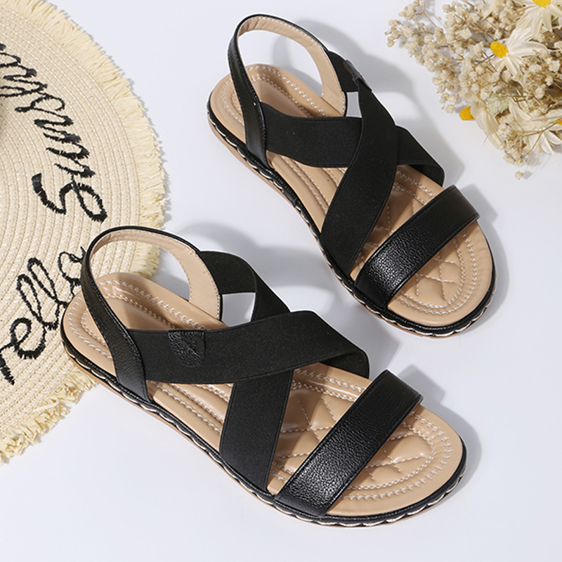 Stylish Beach Elastic Sandals