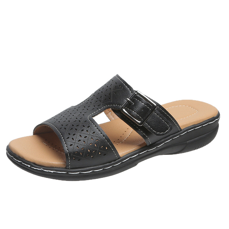 Cutout Platform Sandals